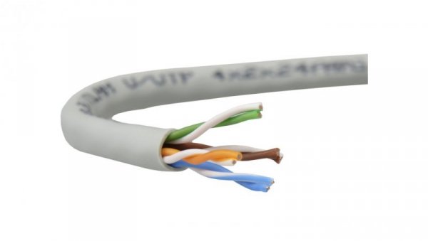 Kabel UTP kat.5e U/UTP 4x2x0,5 /305m/