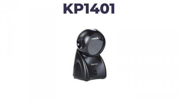Stacjonarny Czytnik Kodów Kreskowych 1D i 2D USB KP1401