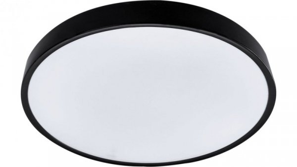 Plafon LED 40W 3200lm 4000K/neutralna IP20 okrągły czarny SAMER Black 40W NW GXLS367