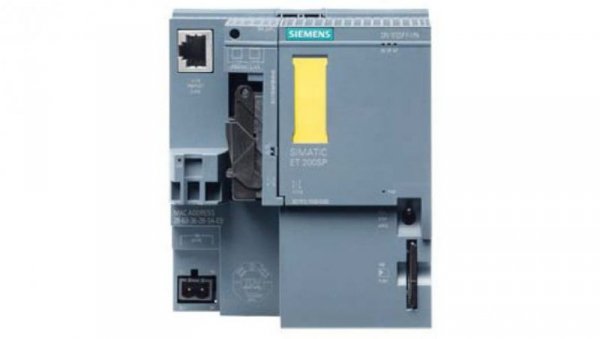 SIMATIC ET 200SP, JEDNOSTKA CENTRALNA FAIL-SAFE CPU 1512SP F-1 PN, PAMIĘĆ WORK: 300 KB NA PROGRAM I 1 MB 6ES7512-1SK01-0AB0