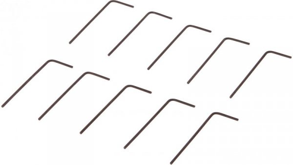 Akcesoria magnetyczne, sześciokąt wewnętrzny, 10x30mm, rozmiar klucza 0,9mm, VA, Jednostka opakowania 10, AM000080