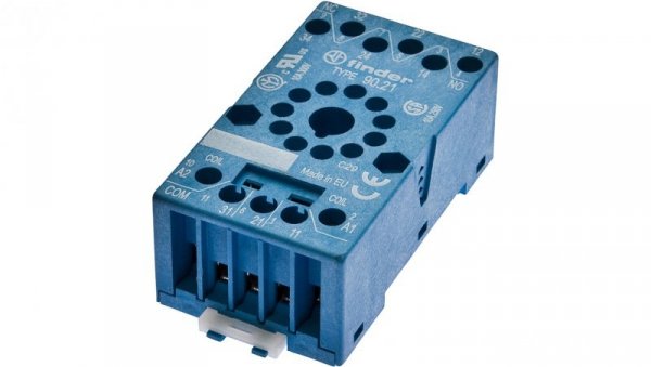 Akcesoria, Gniazdo przekaźnikowe, Gniazdo wtykowe końcowe, 27x67x38mm, 250V, Złącze śrubowe 11pin, AV000004
