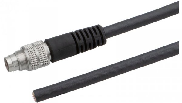 Kabel połączeniowy, 10 m, M9 męski (złącze) 8-pinowy prosty, Końcówka wolna, 8-żyłowy, VKA07B45