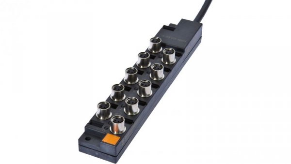 Rozdzielacz, 26x168x30mm, 10-30V DC, 10x M8 3pin, VK001033