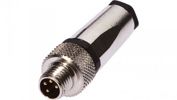 Złącze kablowe, proste, do samodzielnego montażu, do lutowania, Ø3,5-5mm, 4A, VK003079