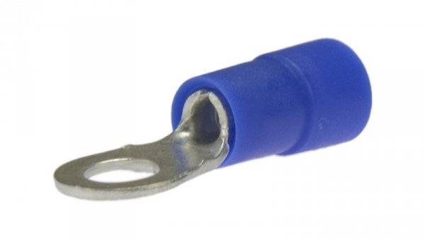Końcówka oczkowa izolowana typ KOE DIN 16mm2 / M6 miedziana cynowana galwanicznie niebieska ERKO