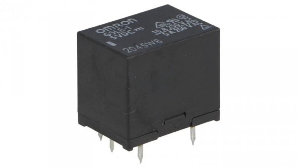 Przekaźnik elektromagnetyczny SPDT Ucewki 5VDC 10A/240VAC G5LE-14 5VDC