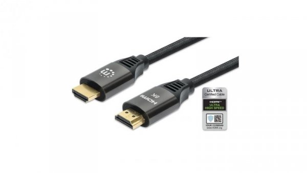Kabel HDMI 2.1 Ultra High Speed z Ethernet 3m 8K*60Hz Oplot