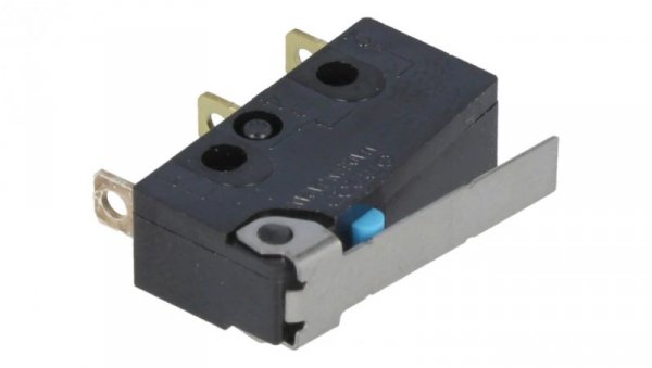 Mikroprzełącznik SNAP ACTION z dźwignią SPDT 0,1A/125VAC SSG-01L1H