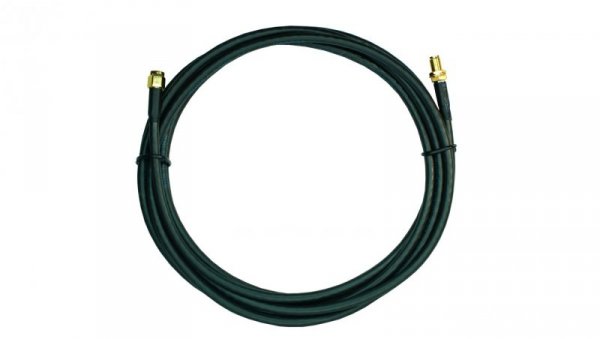 Przedłużacz do anten GSM, 50 Ohm, SMAm/SMAf, kabel LMR195-10m, czarny, AT-GSM-EXT10