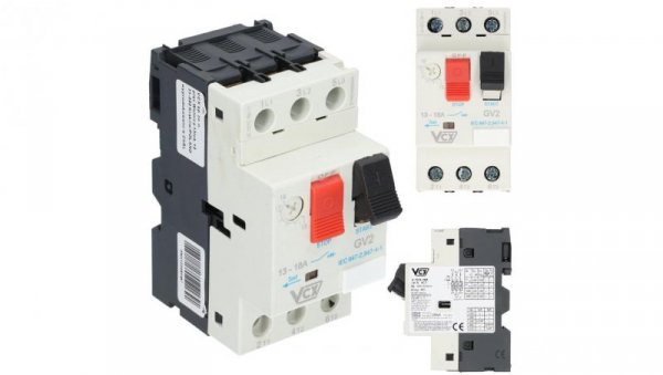 Wyłącznik silnikowy 13-18A 3P 6kV 230/400V Termik GV-2 VCX