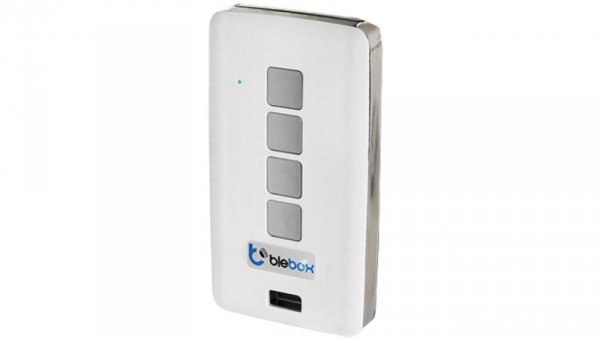 Blebox uRemote Basic BIAŁY - Pilot z plastikowym wykończeniem - µWiFi