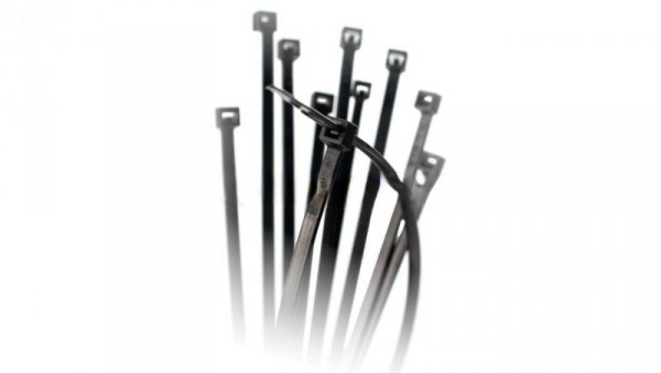 TRYTYT Opaska kablowa CV czarny CV-250IW 250x3,6 mm /100szt/