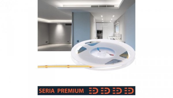 Taśma Premium 12V COB 528led 6500K 1100lm Ra90 (5)