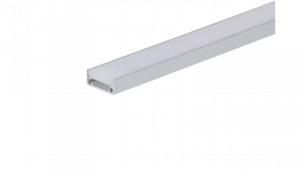 Profil led Glaze 1m anodowany z osłoną mleczną ML