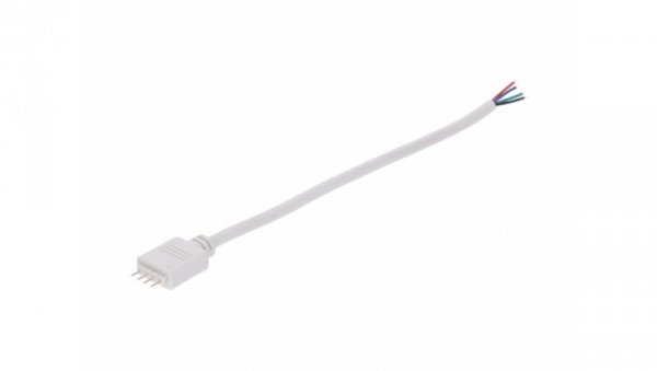 Wtyk RGB 4-pin biały do sterownika