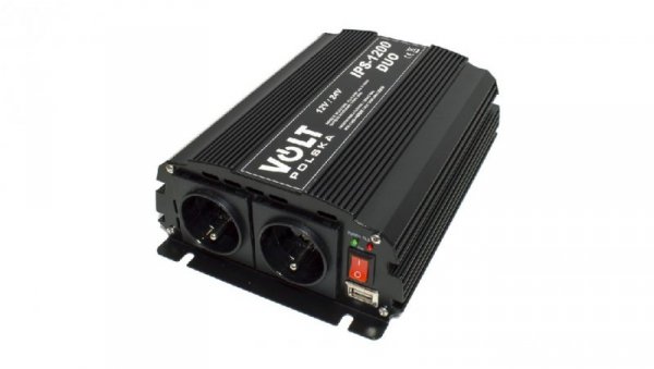 Przetwornica IPS 1200 DUO 12V 24V/230V 600/1200W (3IPS912249) VOLT POLSKA