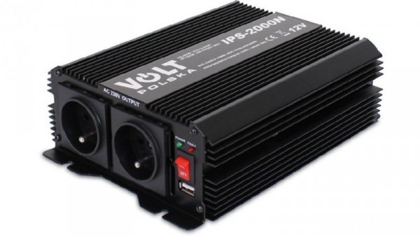 Przetwornica IPS 2000N 12V / 230V 1000/2000W (3IPSN20012) VOLT POLSKA