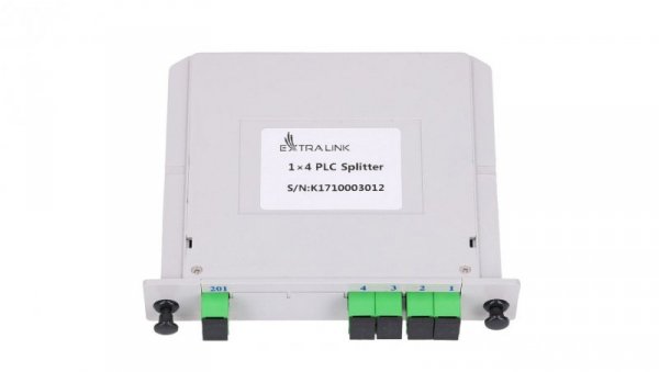 Splitter Slot Type Extralink 1:4 PLC SC/APC