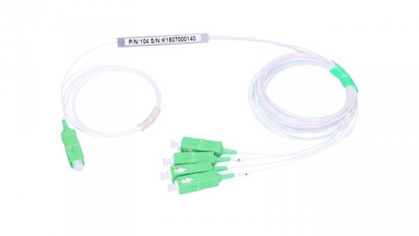 Splitter 900um, 1m Extralink 1:4 PLC SC/APC