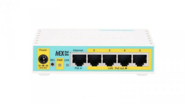 Router RB750UPr2, 5x RJ45 100Mb/s, 1x USB MikroTik hEX PoE lite
