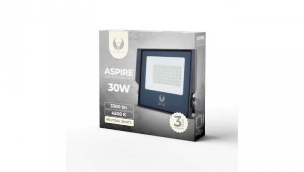 Naświetlacz LED ASPIRE 30W 4500K 3300lm 230V Forever Light