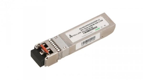 Moduł SFP+ CWDM 10Gbps, 1610nm, single mode, 10km, LC, DOM Extralink SFP+ 10G