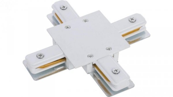 ŁĄCZNIK KRZYżOWY WPUSZCZANY BIAŁY PROFILE RECESSED X-CONNECTOR WHITE 8836 Nowodvorski