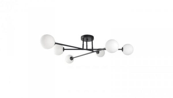 PLAFON DORADO 6 CZARNY LP-002/6C BK LIGHT PRESTIGE