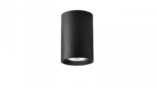 Czarny spot MANACOR 9cm do holu na GU10 LP-232/1D - 90 czarne Light Prestige