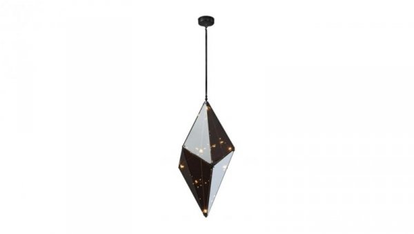Lampa dekoracyjna wisząca z serii KONSTELACJA do salonu 7xG9 LP-055/1P BK Light Prestige