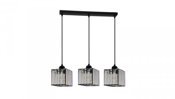 Lampa wisząca Galactico 3 linia czarna LP-2383/3L Light Prestige