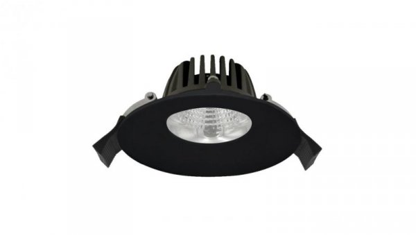 Oczko podtynkowe ORION czarne LP-4434/1RS BK Light Prestige
