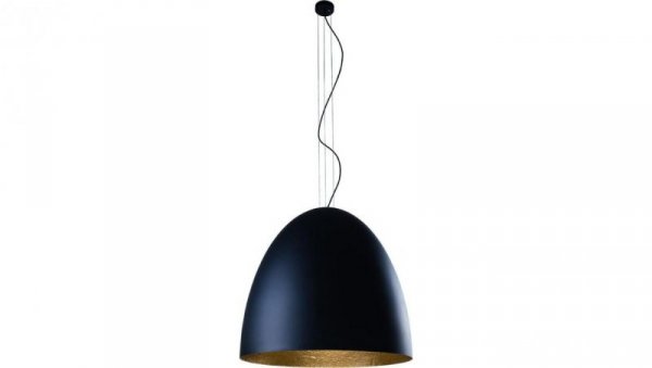 LAMPA WISZĄCA EGG XL 9026 BLACK/GOLD Nowodvorski