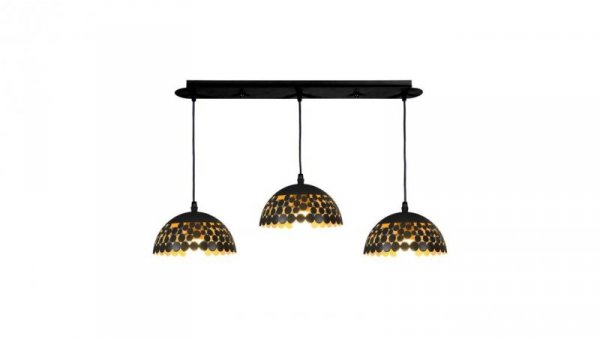 Lampa wisząca LISA BLACK 3xE27 ML6136 Milagro