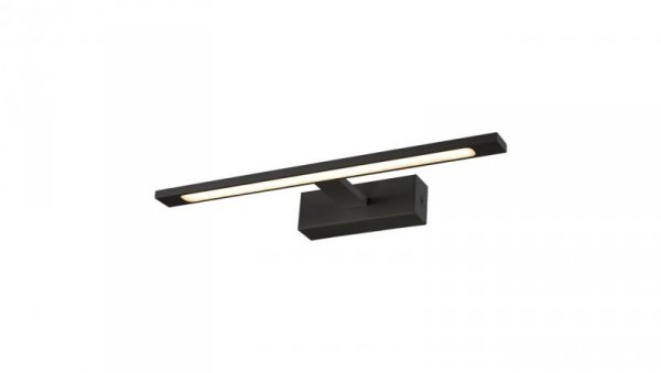 Kinkiet LED ISLA nad lustro w łazience czarny barwa neutralna IP44 GS-LWB-12W BK Light Prestige