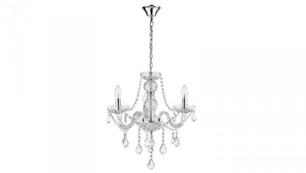 Elegancki żyrandol z kryształowymi elementami CRISTALLO w stylu glamour LP-2940/3P Light Prestige