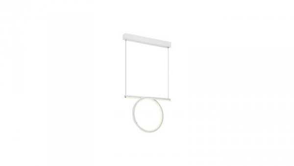 LAMPA WISZĄCA LOOP WHITE 20W LED ML520 Milagro