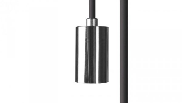 PRZEWÓD Z OPRAWKĄ 150CM CAMELEON CABLE E27 1,5 M BLACK/CHROME 8658 Nowodvorski