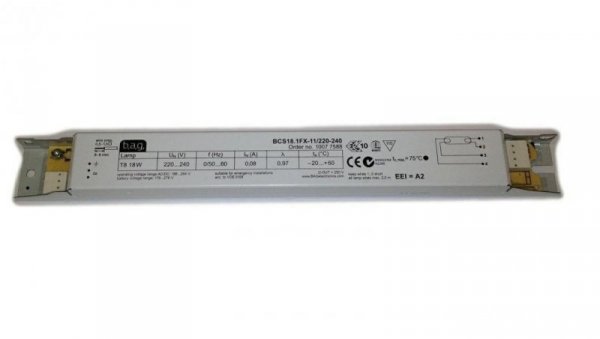 Statecznik elektroniczny T8 1x18W BAG Primus
