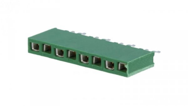 Złącze kołkowe HV-100 żeńskie 8-pin proste 2,54mm THT 1x8 215297-8