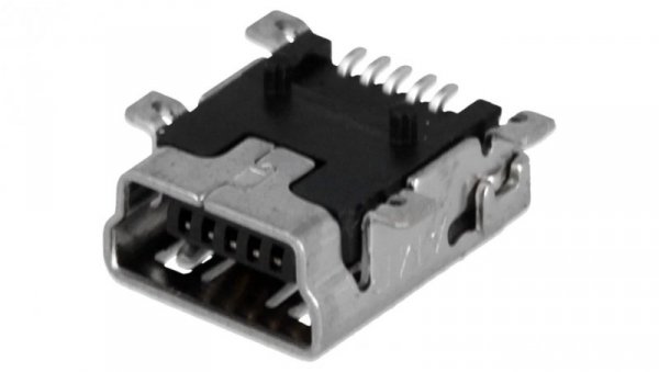 Gniazdo USB B mini na PCB SMT 5-pin poziome tacka 1734035-1