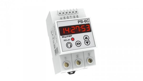 Przekaźnik czasowy DigiTOP PB-6C