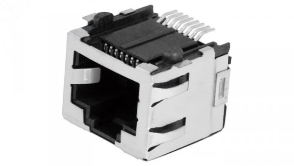 Gniazdo RJ45 8-pin Kat 5 ekranowane złocony Układ 8p8c SMT 6339160-1