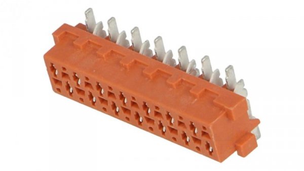 Micro-MaTch gniazdo żeńskie 14-pin SMT na PCB Układ 2x7 8-188275-4