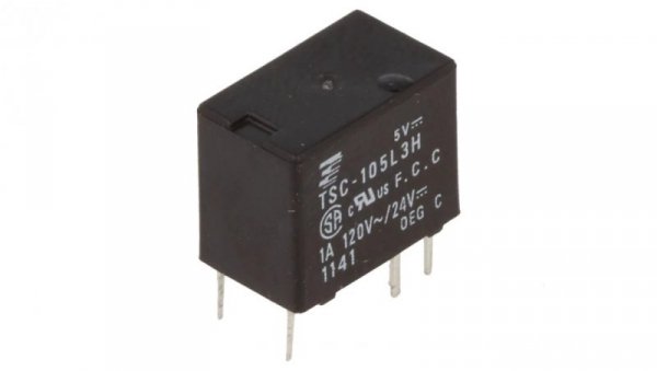 Przekaźnik elektromagnetyczny SPDT 5VDC 1A 120VAC 1-1419130-2