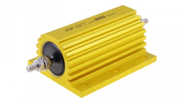 Rezystor drutowy z radiatorem przykręcany 200W 100 Ohm 1630019-1