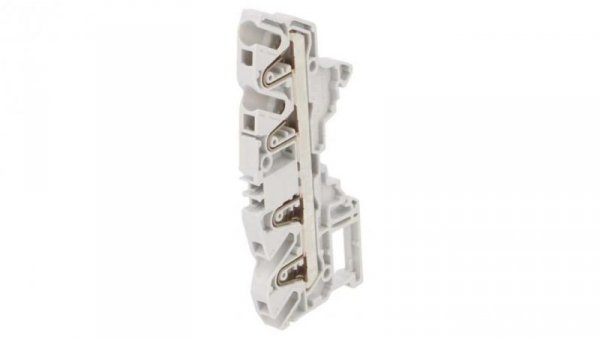 Zacisk rozgałęźny szynowy SNK 0,5÷4mm2 drogi 1 zaciski 4 szary 1SNK706012R0000 (ZK4-4P)