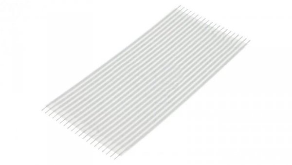 Złącze zwora elastyczna R.taśmy 2,54mm L 101,6mm proste 6-1437145-5