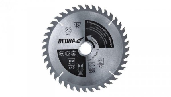 PIŁA TARCZOWA DO DREWNA 42Z ŚR.216*30MM